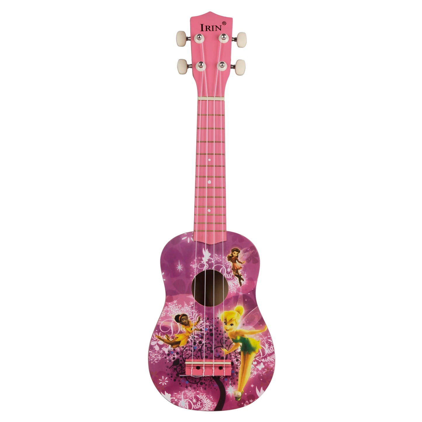 IRIN 21 Inch Ukulele Hawaiian Guitar Soprano Beginner Ukulele 4 String Guitar Musical Gifts Instrument With Kazoo Strap Capo Bag