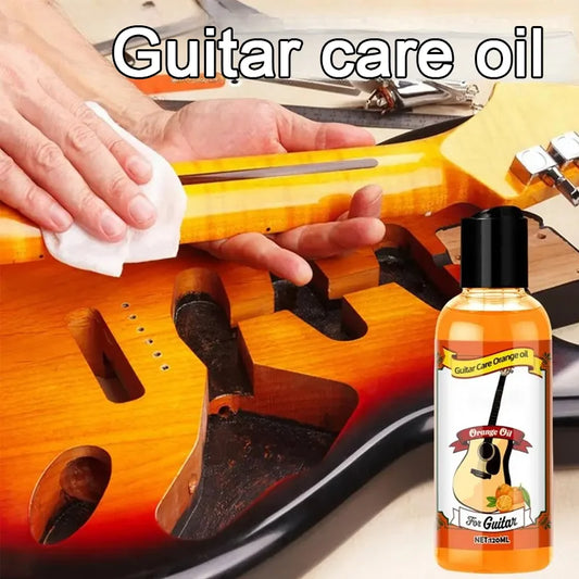 Guitar Fretboard Care Oil – Natural Wood Conditioner & Cleaning Kit with Polishing Cloth