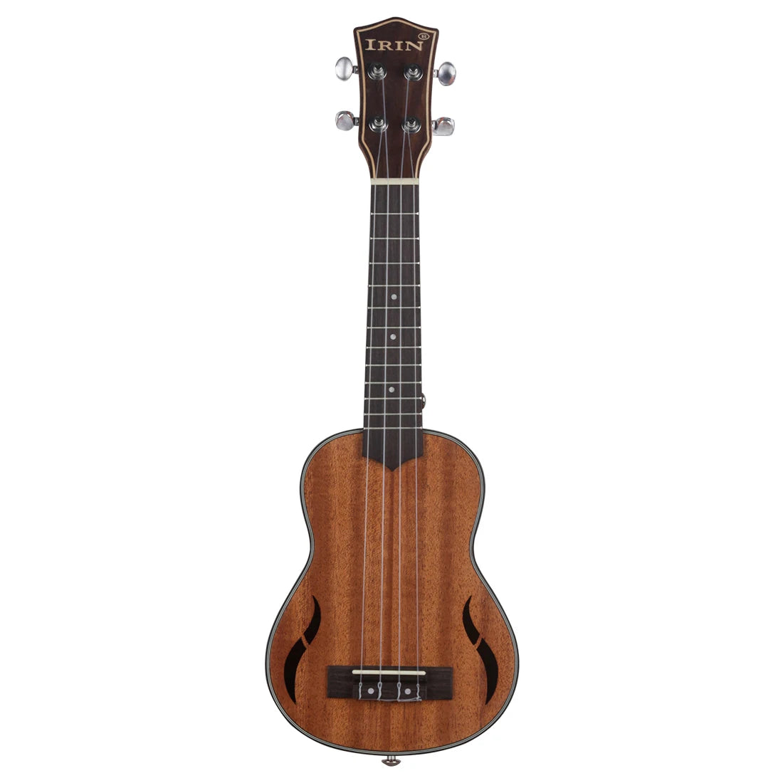 IRIN 21 Inch Ukulele Hawaiian Guitar Soprano Beginner Ukulele 4 String Guitar Musical Gifts Instrument With Kazoo Strap Capo Bag